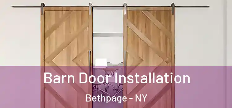 Barn Door Installation Bethpage - NY