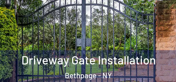 Driveway Gate Installation Bethpage - NY