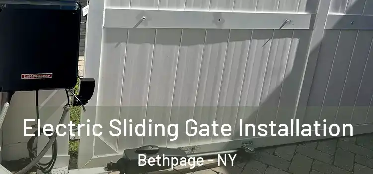  Electric Sliding Gate Installation Bethpage - NY