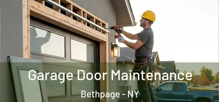 Garage Door Maintenance Bethpage - NY