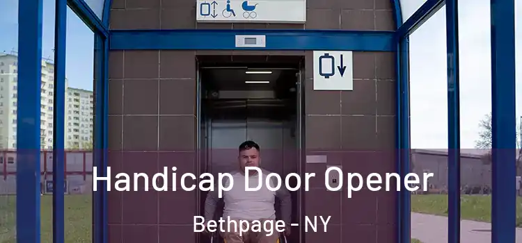Handicap Door Opener Bethpage - NY