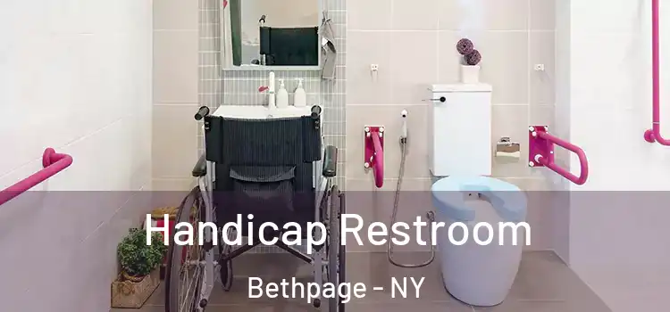  Handicap Restroom Bethpage - NY