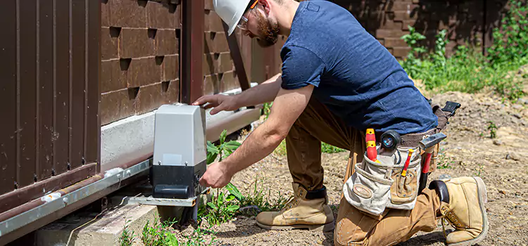 Electric Driveway Gate Installation Bethpage
